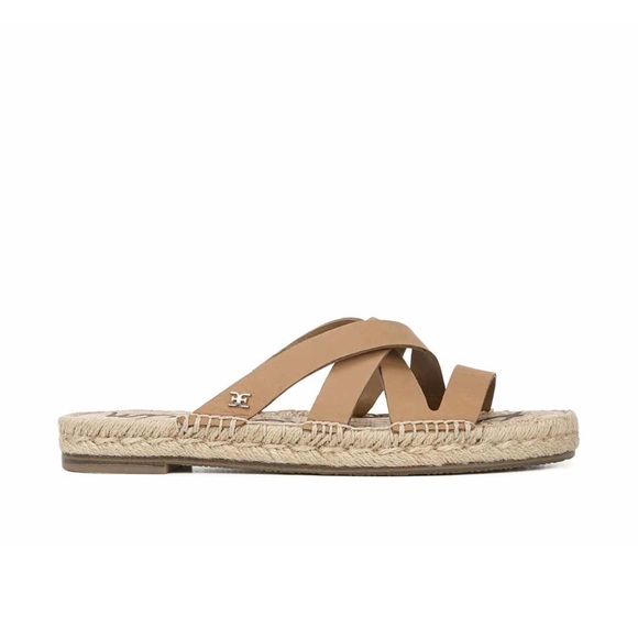 sam edelman averie espadrille slide sandal